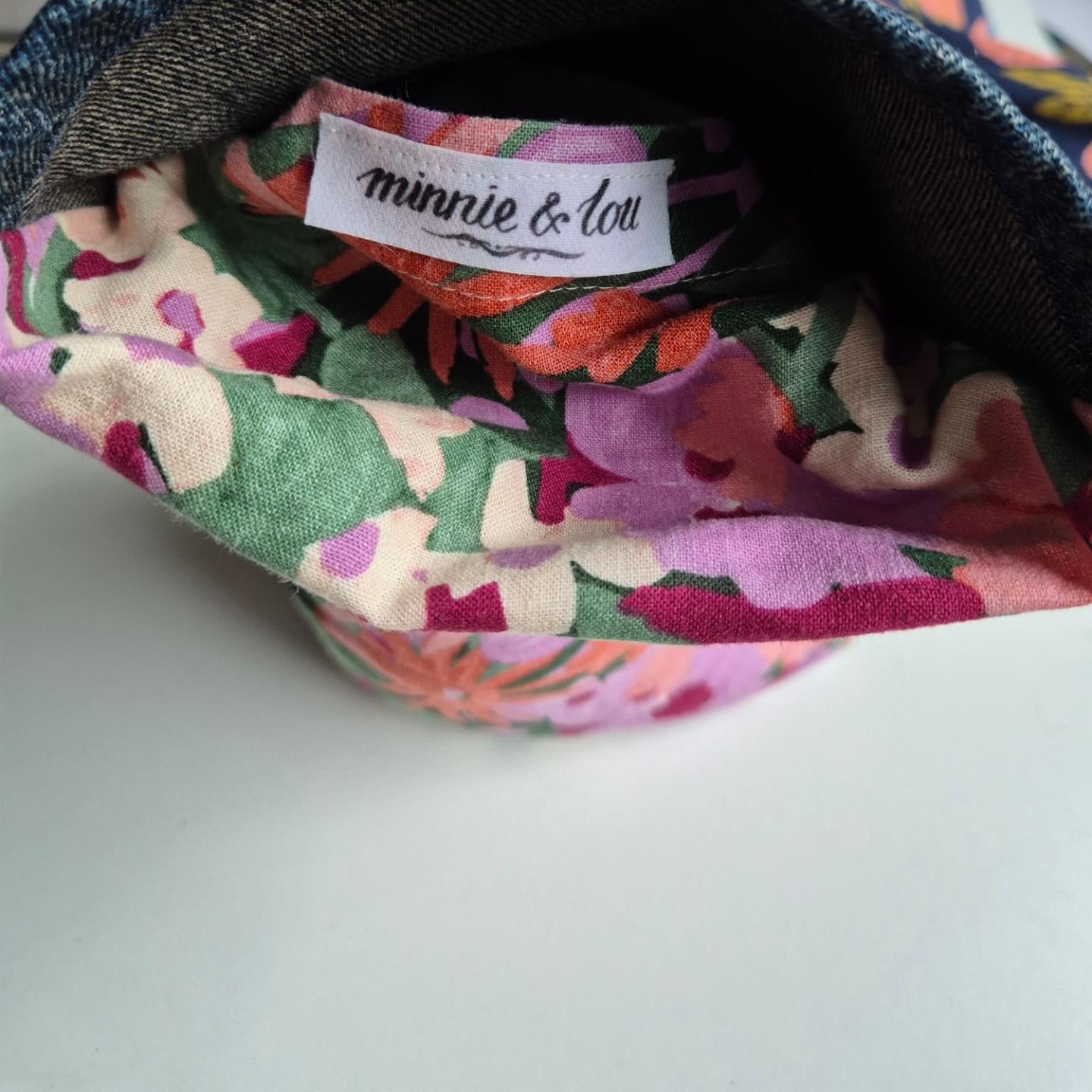 Wheat pack made from upcycled Princess Highway floral fabric and organic wheat - Image 2